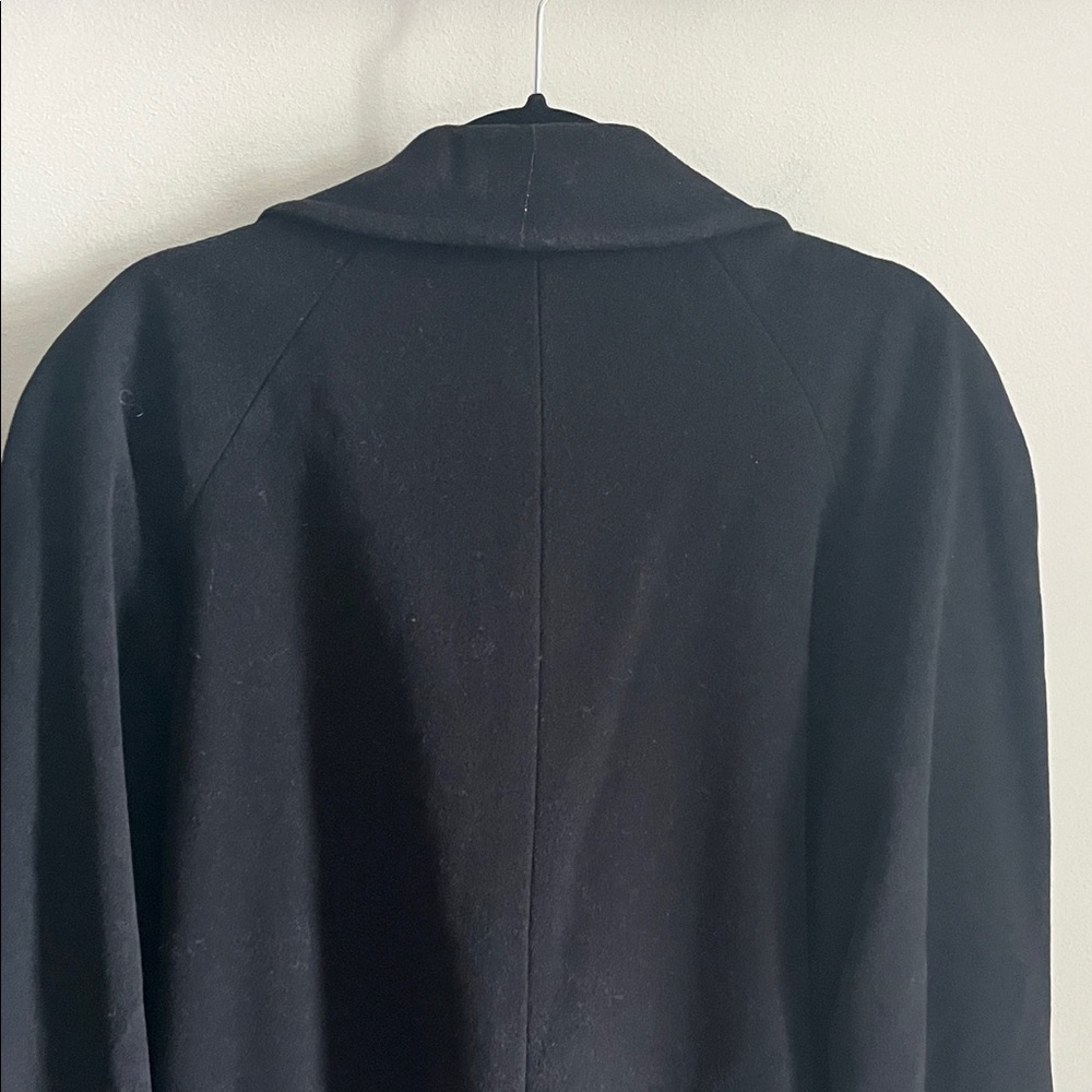 Ralph Ralph Lauren Vintage Men's Black Double-Breasted Pea Coat Size 38R - Picture 7 of 12
